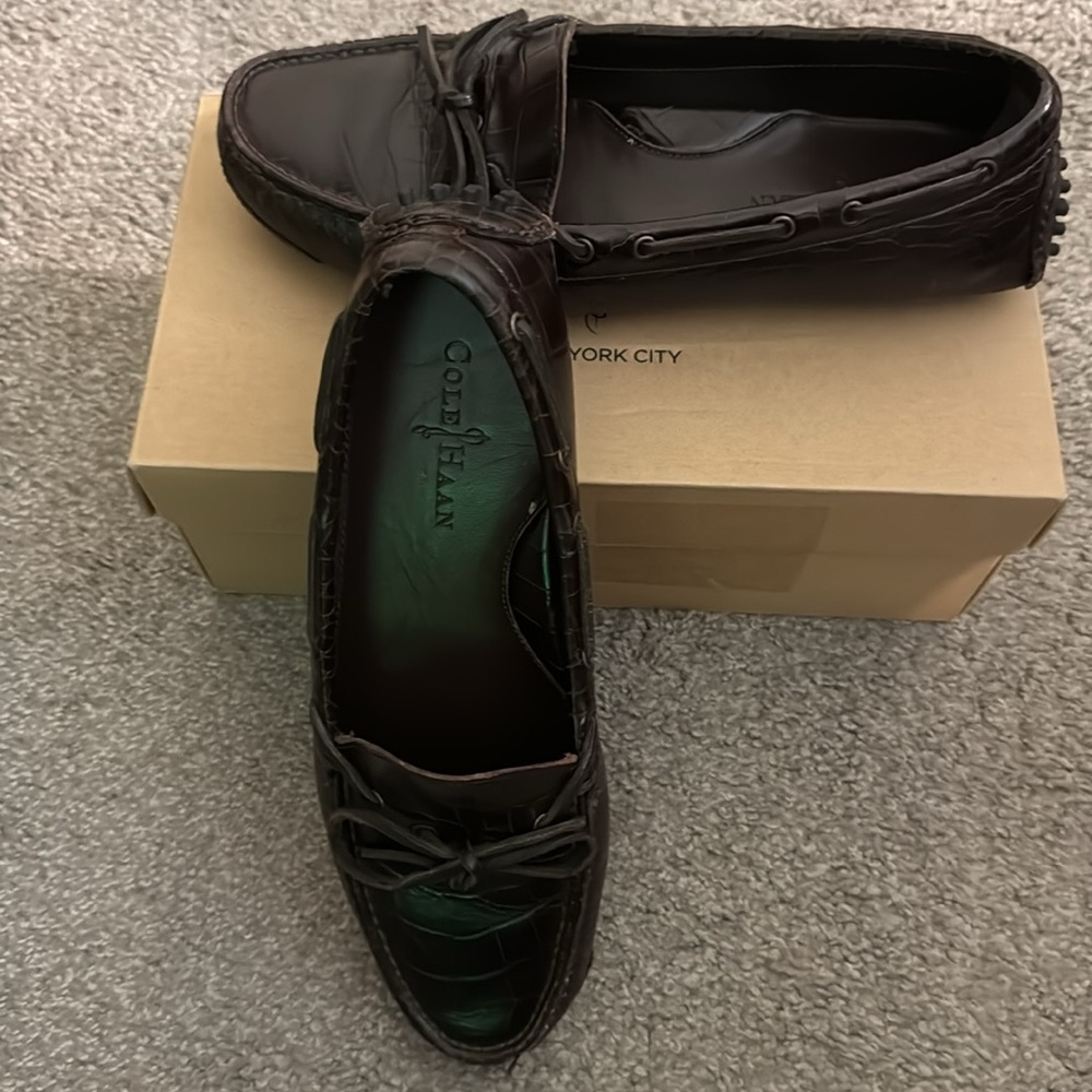 Cole Haan driving slip on. CO5921